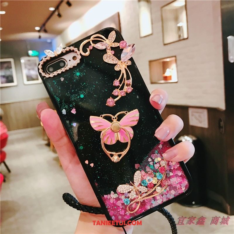 Etui Huawei P10 Plus Rhinestone Miłość Liquid, Obudowa Huawei P10 Plus Quicksand Telefon Komórkowy Kreatywne