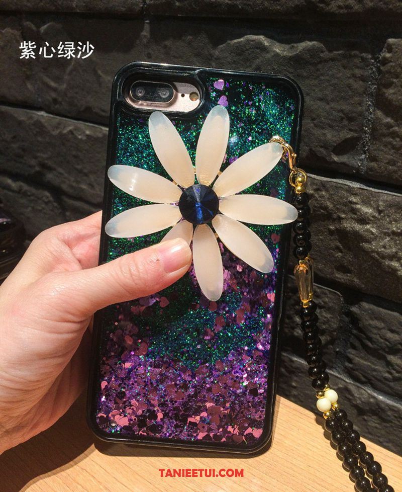 Etui Huawei P10 Plus Różowe Wiszące Ozdoby Quicksand, Obudowa Huawei P10 Plus Rhinestone Telefon Komórkowy All Inclusive