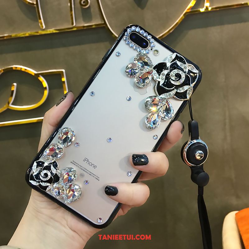 Etui Huawei P10 Plus Wiszące Ozdoby Telefon Komórkowy Nubuku, Pokrowce Huawei P10 Plus Miękki All Inclusive Rhinestone