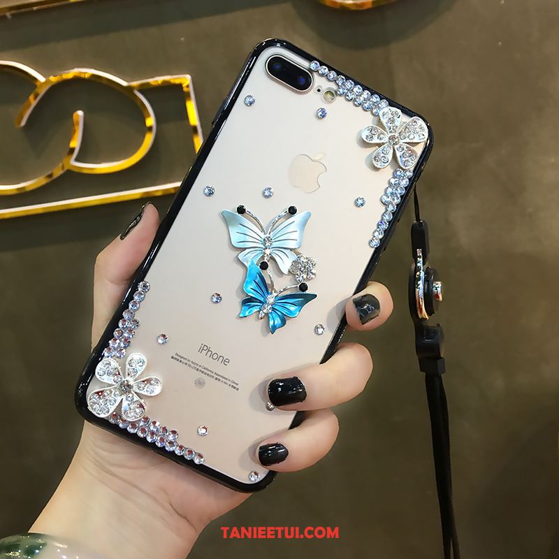 Etui Huawei P10 Plus Wiszące Ozdoby Telefon Komórkowy Nubuku, Pokrowce Huawei P10 Plus Miękki All Inclusive Rhinestone