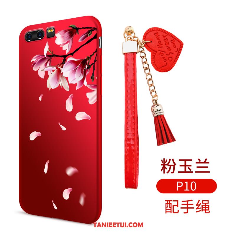 Etui Huawei P10 Silikonowe Telefon Komórkowy Czerwony, Pokrowce Huawei P10 Ochraniacz