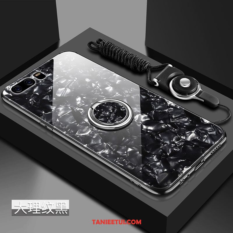 Etui Huawei P10 Silikonowe Telefon Komórkowy Proszek, Futerał Huawei P10 Magnetyzm Szkło Hartowane Ring