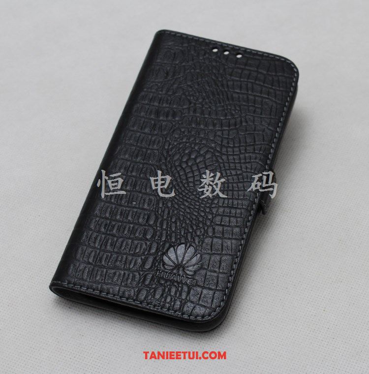 Etui Huawei P20 Lite Litchi Skórzany Futerał Anti-fall, Obudowa Huawei P20 Lite Wzór Ochraniacz Telefon Komórkowy Braun