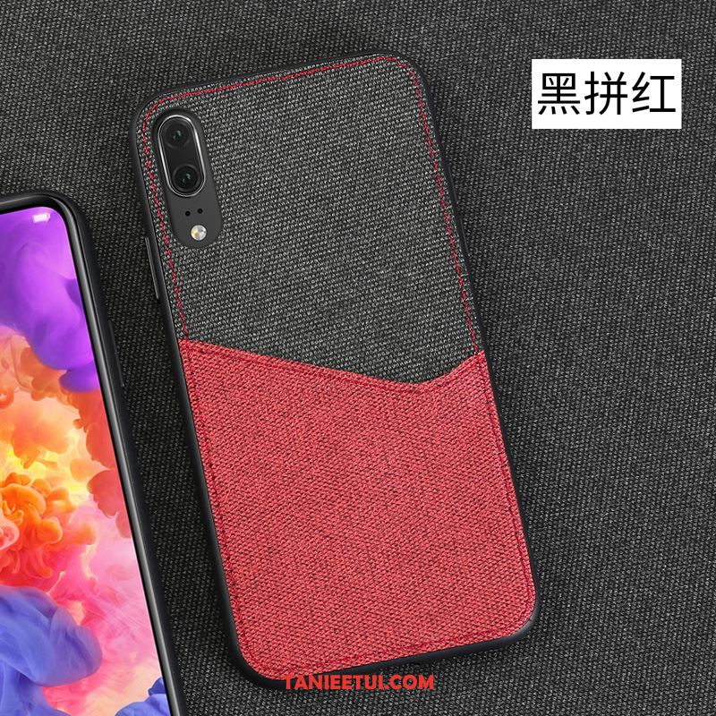 Etui Huawei P20 Nowy Szary Tendencja, Obudowa Huawei P20 Ochraniacz Karta Skórzany Futerał Braun