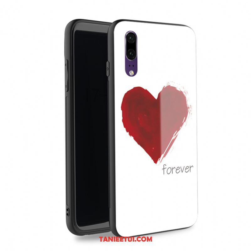 Etui Huawei P20 Osobowość Moda Szkło, Pokrowce Huawei P20 Telefon Komórkowy All Inclusive Anti-fall