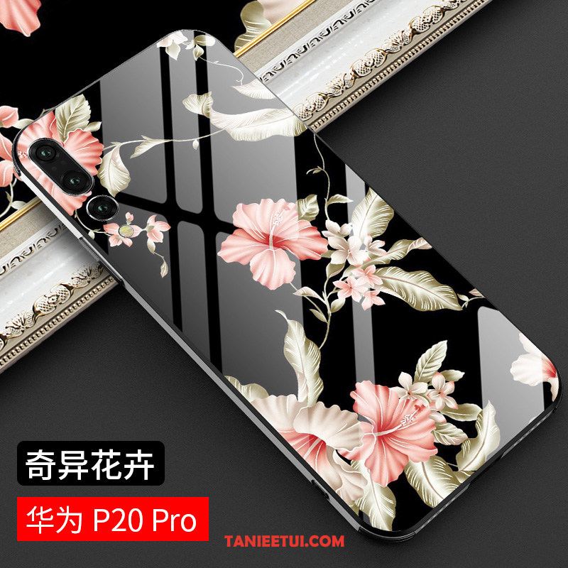 Etui Huawei P20 Pro All Inclusive Czerwony Netto Trudno, Pokrowce Huawei P20 Pro Anti-fall Chiński Styl Różowe