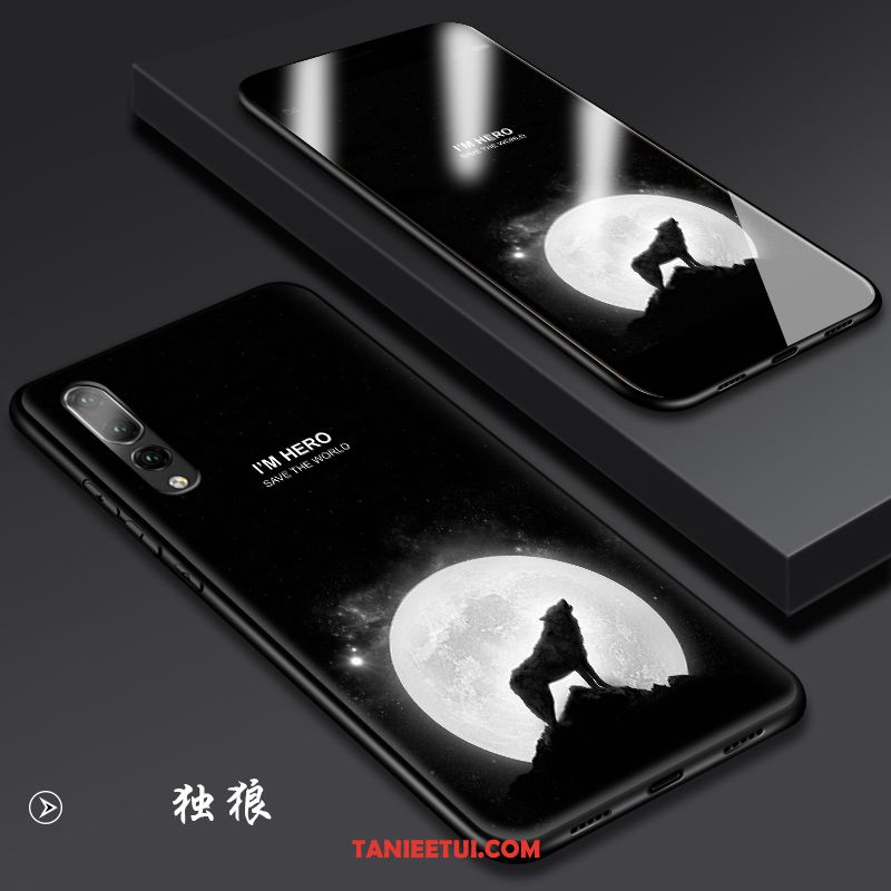 Etui Huawei P20 Pro Anti-fall Miękki Telefon Komórkowy, Obudowa Huawei P20 Pro Czarny Nubuku Ochraniacz