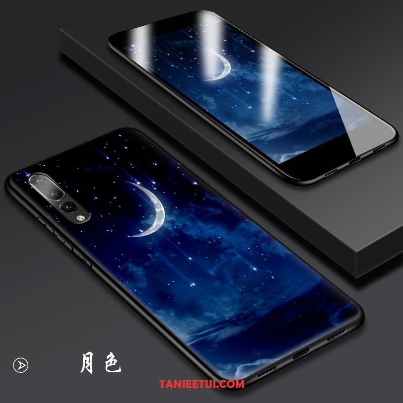 Etui Huawei P20 Pro Anti-fall Miękki Telefon Komórkowy, Obudowa Huawei P20 Pro Czarny Nubuku Ochraniacz