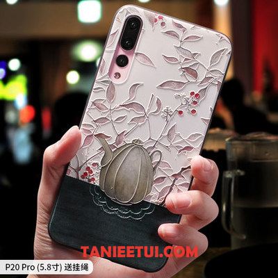 Etui Huawei P20 Pro Anti-fall Telefon Komórkowy Miękki, Pokrowce Huawei P20 Pro Silikonowe Beige