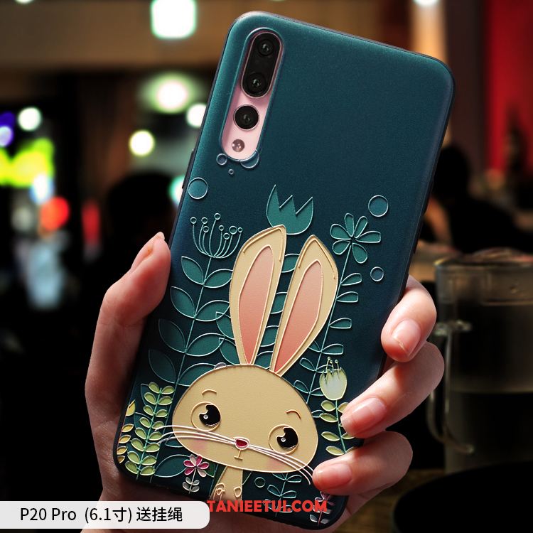 Etui Huawei P20 Pro Cienkie Wiszące Ozdoby Nubuku, Futerał Huawei P20 Pro Modna Marka Miękki Telefon Komórkowy