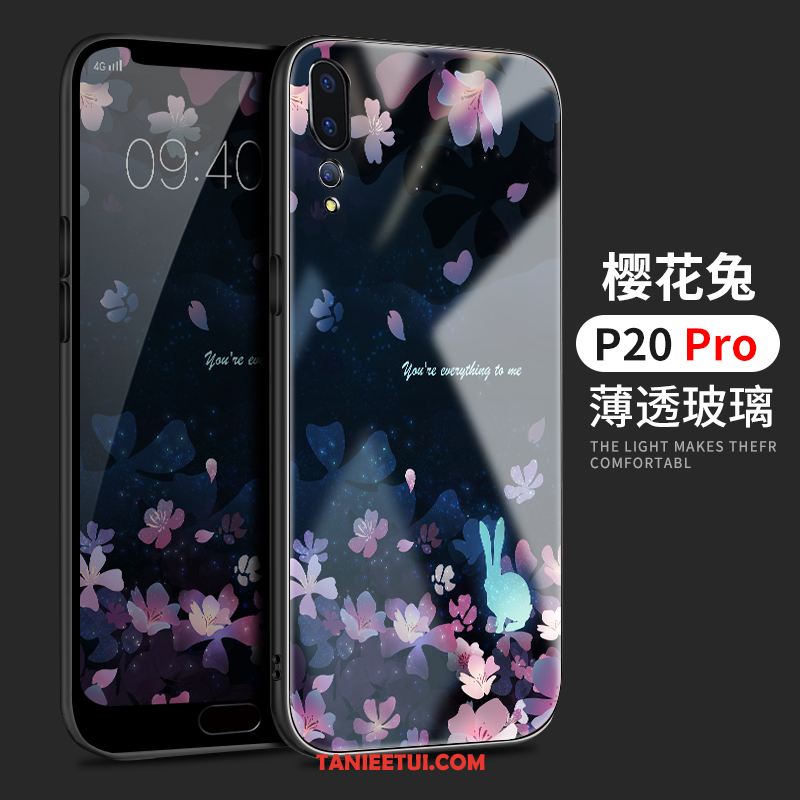 Etui Huawei P20 Pro Czerwony Netto Ochraniacz Nowy, Pokrowce Huawei P20 Pro Zakochani Anti-fall Silikonowe