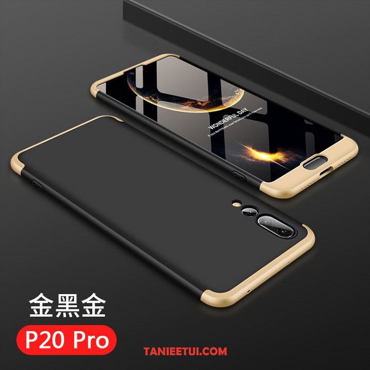 Etui Huawei P20 Pro Filmy Różowe Złoto Wspornik, Pokrowce Huawei P20 Pro Anti-fall Cienka Nubuku