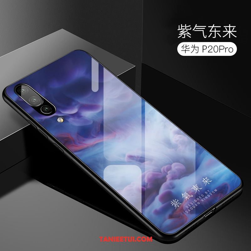 Etui Huawei P20 Pro Kreatywne Purpurowy All Inclusive, Obudowa Huawei P20 Pro Telefon Komórkowy Szkło Osobowość