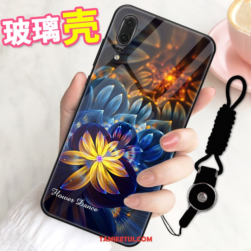 Etui Huawei P20 Pro Nubuku Wisząca Szyja Osobowość, Pokrowce Huawei P20 Pro Anti-fall Czarny Tendencja