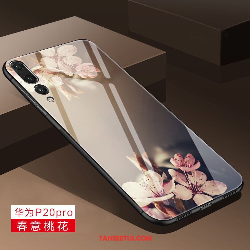 Etui Huawei P20 Pro Ochraniacz Nubuku Silikonowe, Obudowa Huawei P20 Pro Osobowość Lustro Purpurowy