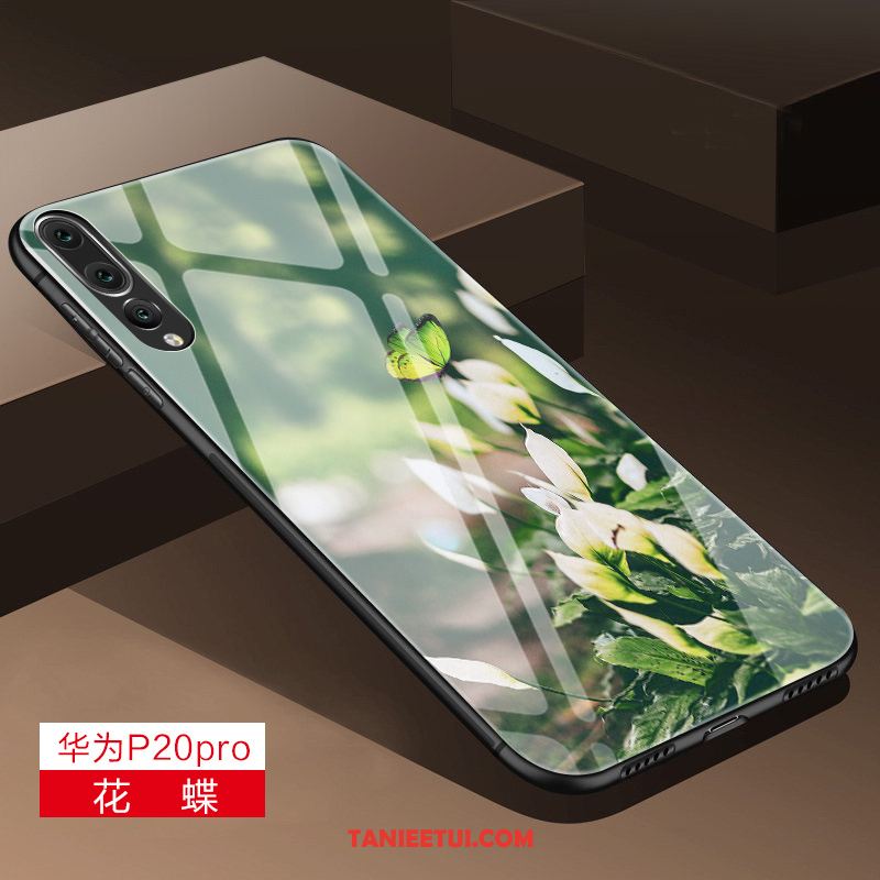 Etui Huawei P20 Pro Ochraniacz Nubuku Silikonowe, Obudowa Huawei P20 Pro Osobowość Lustro Purpurowy