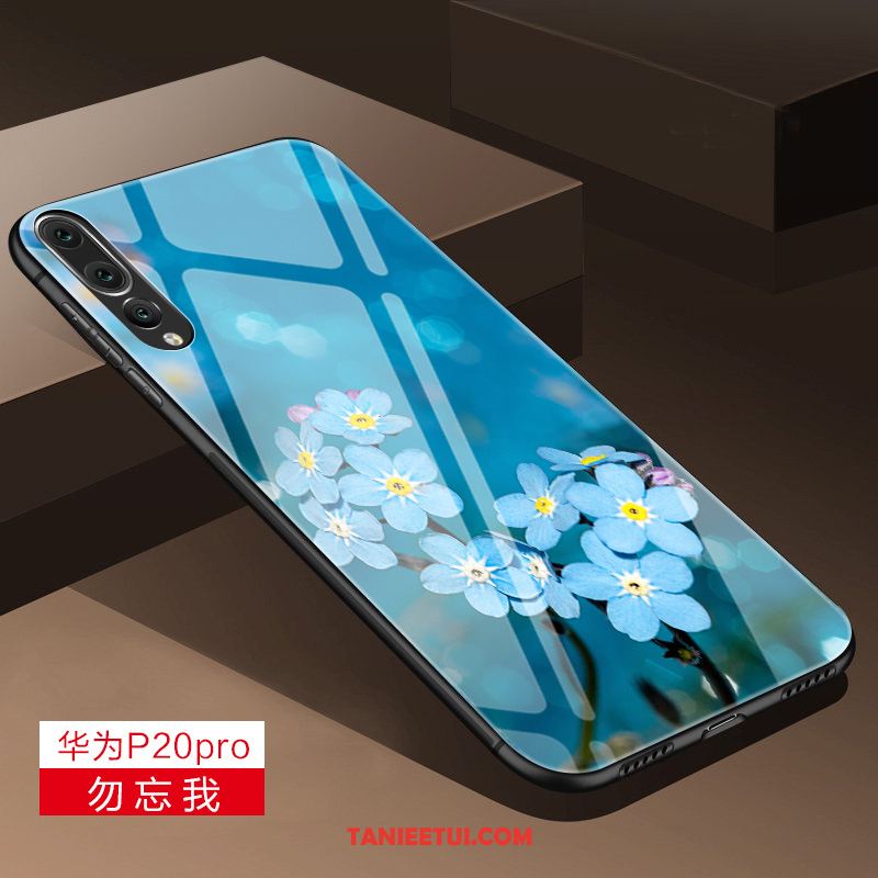 Etui Huawei P20 Pro Ochraniacz Nubuku Silikonowe, Obudowa Huawei P20 Pro Osobowość Lustro Purpurowy