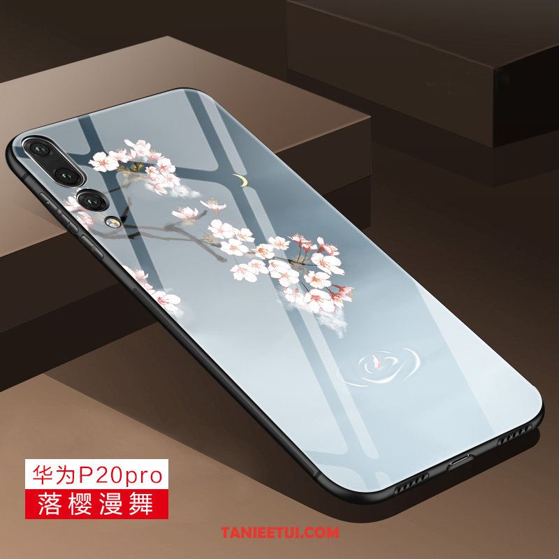 Etui Huawei P20 Pro Ochraniacz Nubuku Silikonowe, Obudowa Huawei P20 Pro Osobowość Lustro Purpurowy