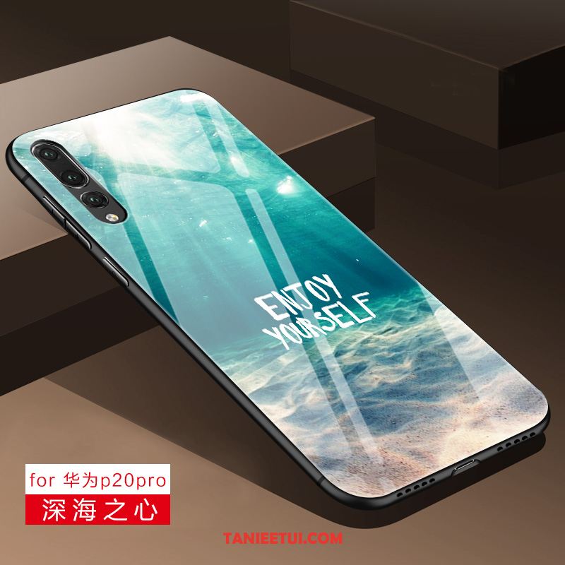 Etui Huawei P20 Pro Ochraniacz Nubuku Silikonowe, Obudowa Huawei P20 Pro Osobowość Lustro Purpurowy