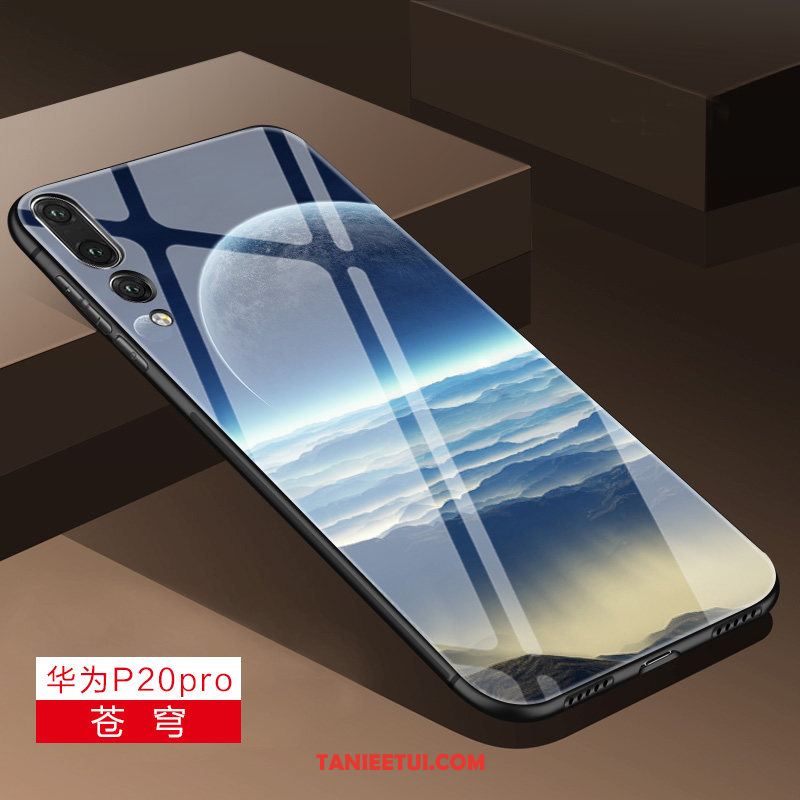 Etui Huawei P20 Pro Ochraniacz Nubuku Silikonowe, Obudowa Huawei P20 Pro Osobowość Lustro Purpurowy