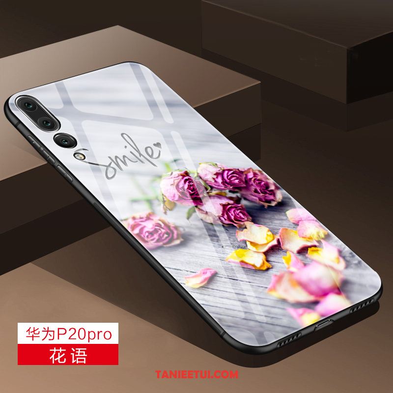 Etui Huawei P20 Pro Ochraniacz Nubuku Silikonowe, Obudowa Huawei P20 Pro Osobowość Lustro Purpurowy