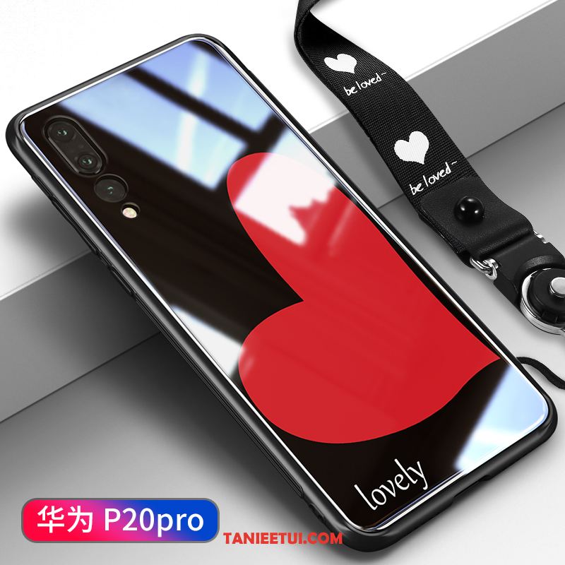 Etui Huawei P20 Pro Osobowość Wiszące Ozdoby Tendencja, Pokrowce Huawei P20 Pro Czarny Zakochani Ochraniacz