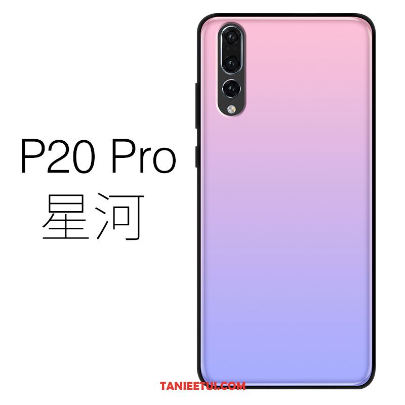 Etui Huawei P20 Pro Purpurowy Szkło Cienkie, Pokrowce Huawei P20 Pro Telefon Komórkowy Silikonowe