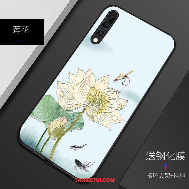 Etui Huawei P20 Pro Telefon Komórkowy Anti-fall Zielony, Obudowa Huawei P20 Pro Ochraniacz Nubuku Cienka