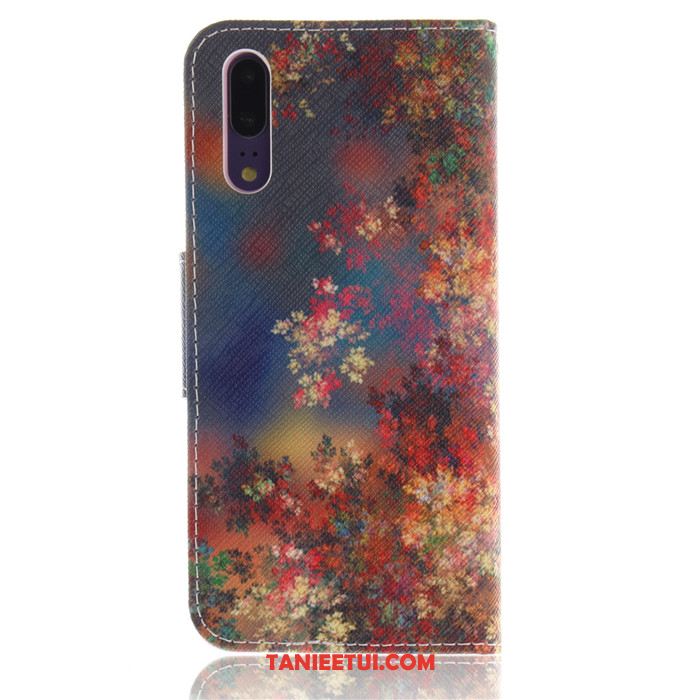 Etui Huawei P20 Szary Osobowość Skórzany Futerał, Pokrowce Huawei P20 All Inclusive Anti-fall Telefon Komórkowy