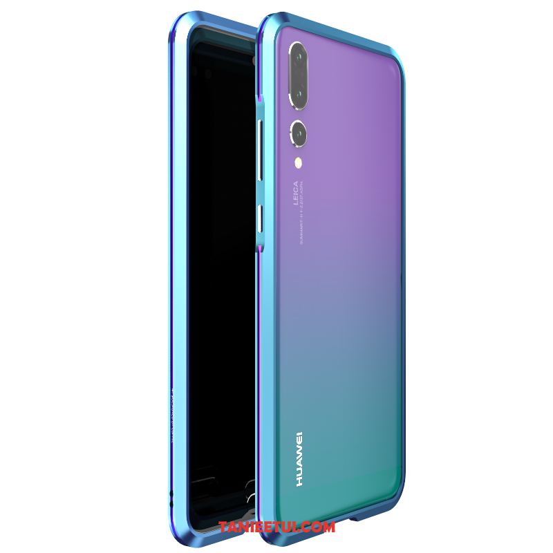 Etui Huawei P20 Tylna Pokrywa Telefon Komórkowy Niebieski, Pokrowce Huawei P20 Metal Proste Jasny