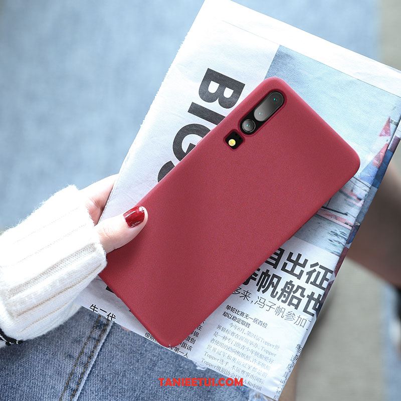 Etui Huawei P30 Anti-fall Nubuku Ochraniacz, Obudowa Huawei P30 Trudno Czarny Proste