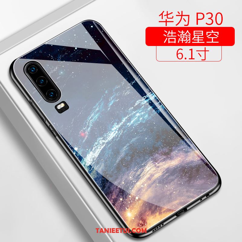 Etui Huawei P30 Cienkie Purpurowy Telefon Komórkowy, Pokrowce Huawei P30 All Inclusive Modna Marka Silikonowe