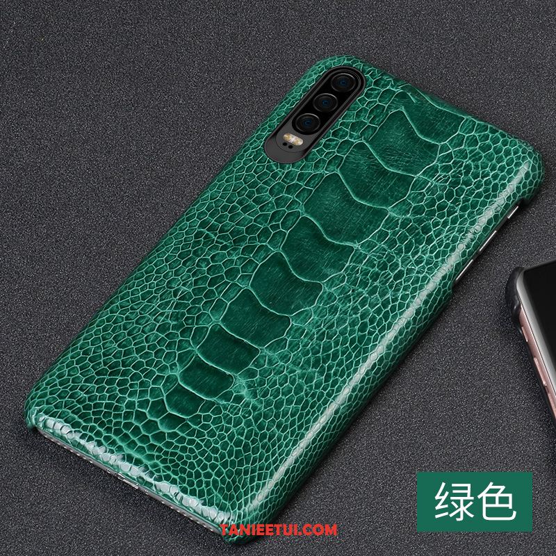 Etui Huawei P30 Dostosowane Kreatywne Wysoki Koniec, Futerał Huawei P30 Tylna Pokrywa Skóra Ptak