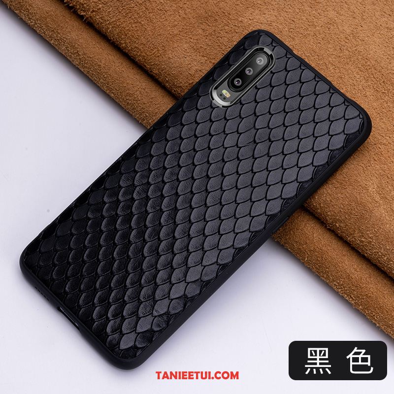 Etui Huawei P30 Kreatywne Anti-fall Osobowość, Futerał Huawei P30 Eleganckie Skórzany Niebieski