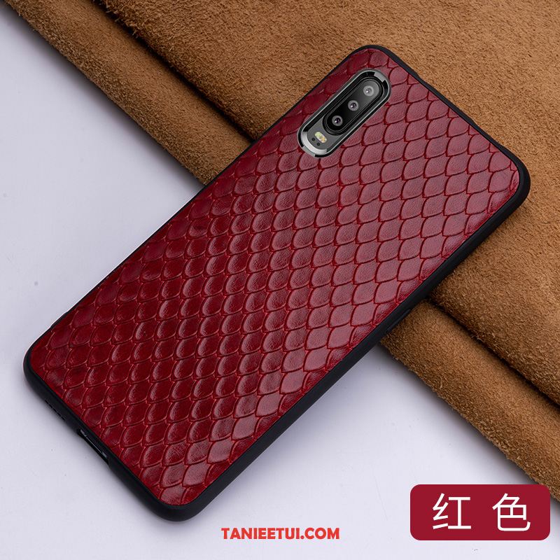 Etui Huawei P30 Kreatywne Anti-fall Osobowość, Futerał Huawei P30 Eleganckie Skórzany Niebieski