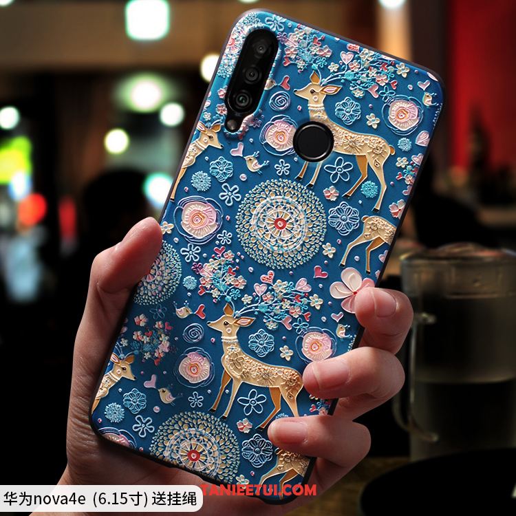 Etui Huawei P30 Lite All Inclusive Modna Marka Osobowość, Futerał Huawei P30 Lite Piękny Niebieski Telefon Komórkowy