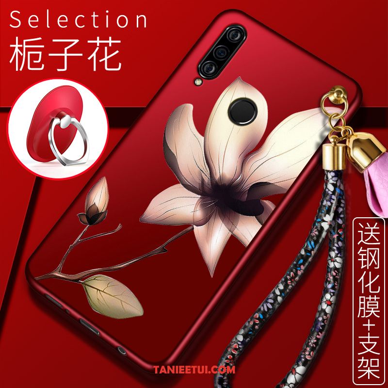 Etui Huawei P30 Lite Kwiaty Silikonowe Ochraniacz, Pokrowce Huawei P30 Lite Osobowość All Inclusive Moda