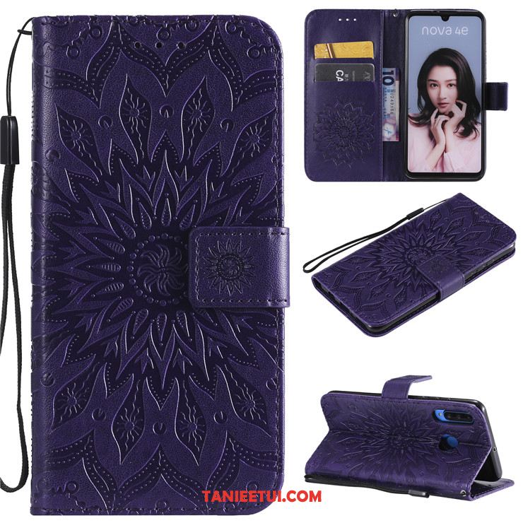 Etui Huawei P30 Lite Miękki Anti-fall Szary, Pokrowce Huawei P30 Lite Klapa Ochraniacz All Inclusive