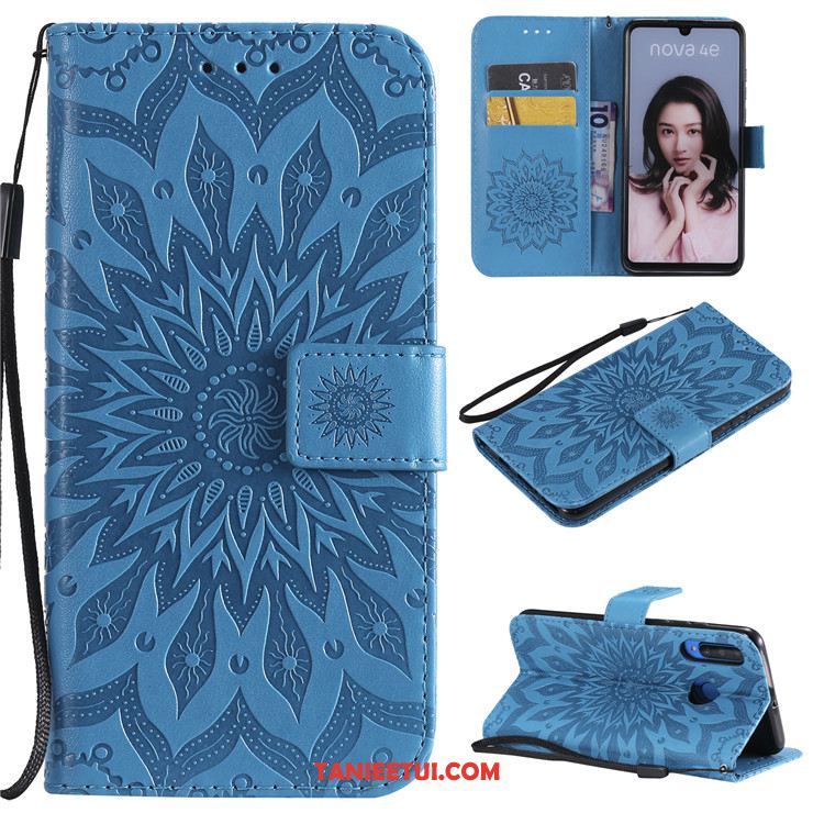 Etui Huawei P30 Lite Miękki Anti-fall Szary, Pokrowce Huawei P30 Lite Klapa Ochraniacz All Inclusive