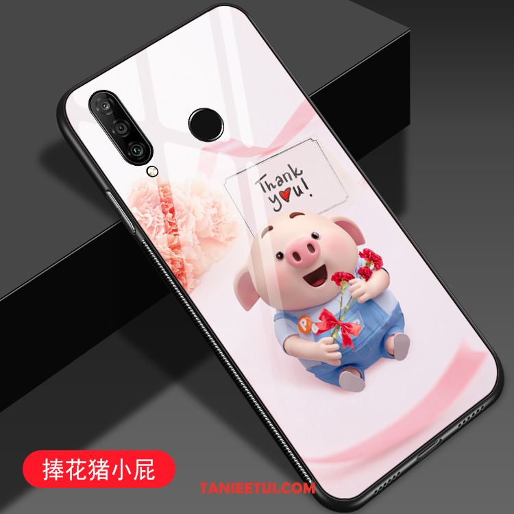 Etui Huawei P30 Lite Niebieski Kreatywne Anti-fall, Obudowa Huawei P30 Lite Młodzież Kreskówka Ochraniacz