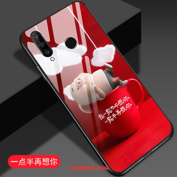 Etui Huawei P30 Lite Niebieski Kreatywne Anti-fall, Obudowa Huawei P30 Lite Młodzież Kreskówka Ochraniacz