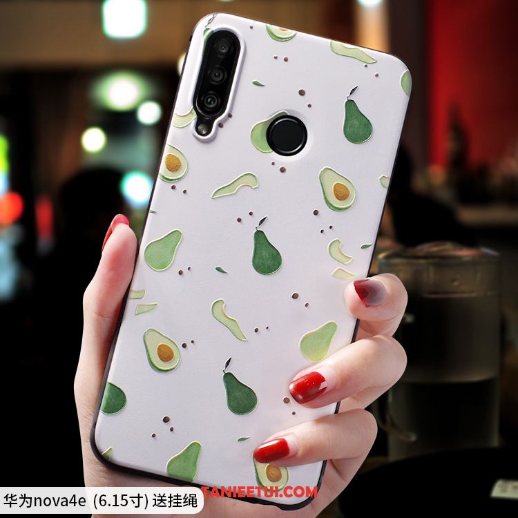 Etui Huawei P30 Lite Nubuku Kreskówka Tendencja, Futerał Huawei P30 Lite All Inclusive Wiatr Telefon Komórkowy