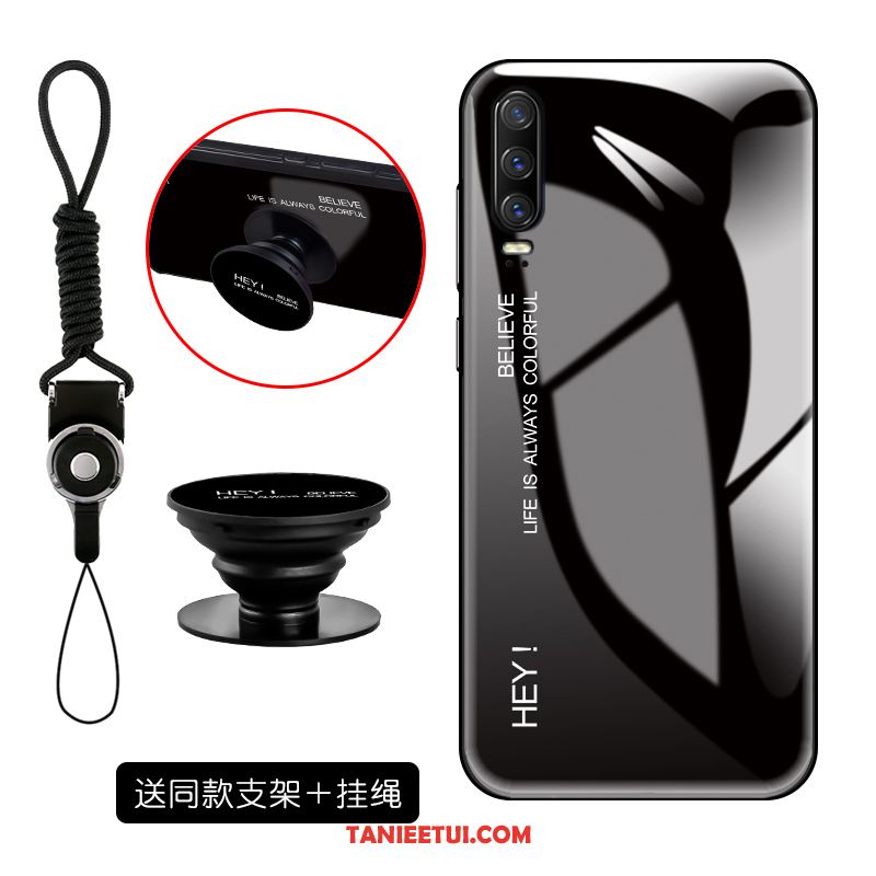 Etui Huawei P30 Lustro Moda Miękki, Obudowa Huawei P30 Telefon Komórkowy Anti-fall Czerwony Netto