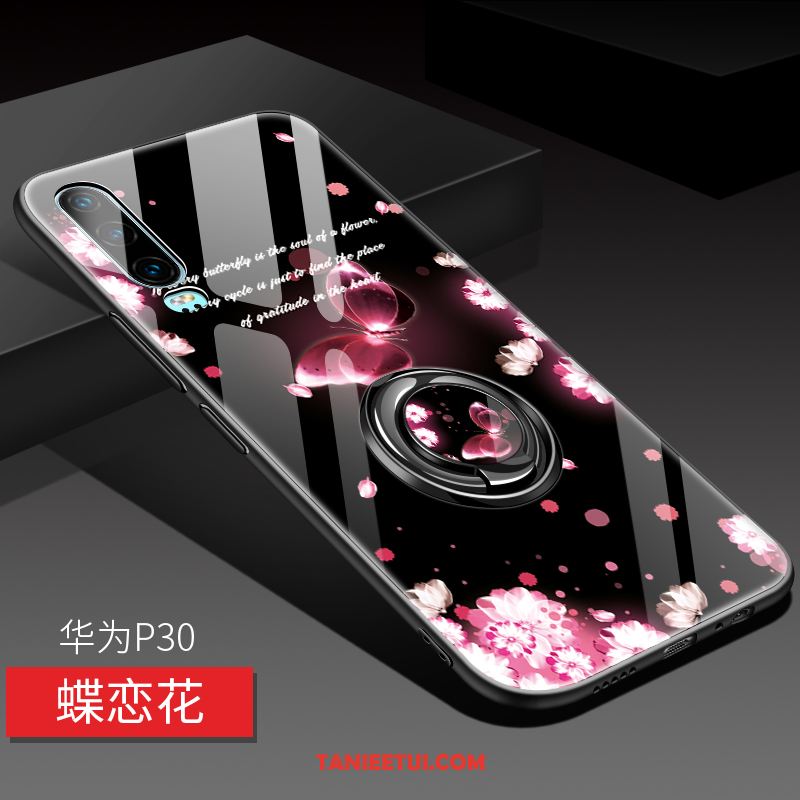 Etui Huawei P30 Magnetyzm Telefon Komórkowy Anti-fall, Pokrowce Huawei P30 Osobowość Ring Kreatywne