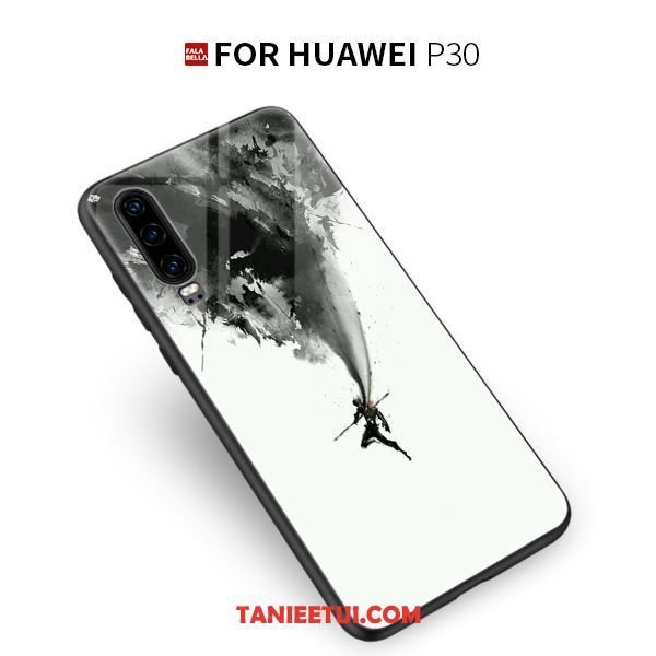 Etui Huawei P30 Nowy Modna Marka Silikonowe, Futerał Huawei P30 Czerwony Osobowość Ochraniacz