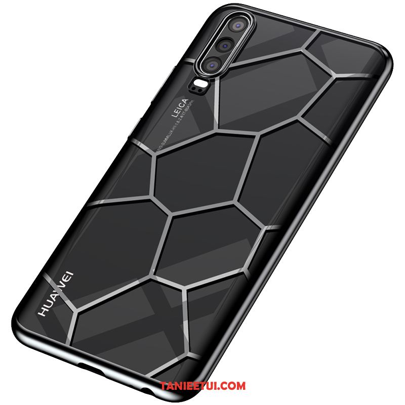 Etui Huawei P30 Poszycie Silikonowe Cienkie, Futerał Huawei P30 Niebieski Ochraniacz Anti-fall