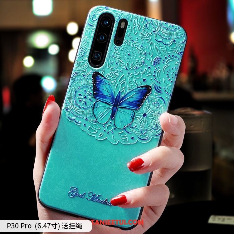 Etui Huawei P30 Pro Anti-fall All Inclusive Telefon Komórkowy, Pokrowce Huawei P30 Pro Kreatywne Cienkie Zielony