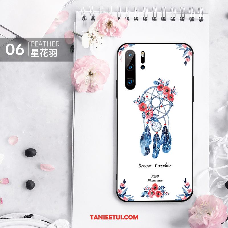 Etui Huawei P30 Pro Cienkie Silikonowe Osobowość, Obudowa Huawei P30 Pro Sztuka Wysoki Koniec Biały