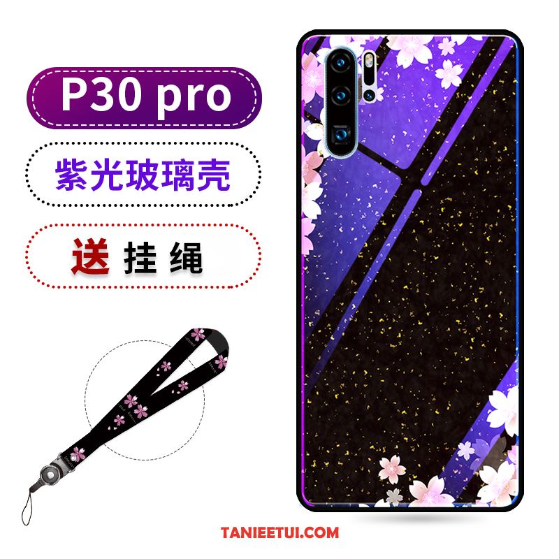 Etui Huawei P30 Pro Kreatywne Fioletowy Nowy, Futerał Huawei P30 Pro Moda Miękki Telefon Komórkowy