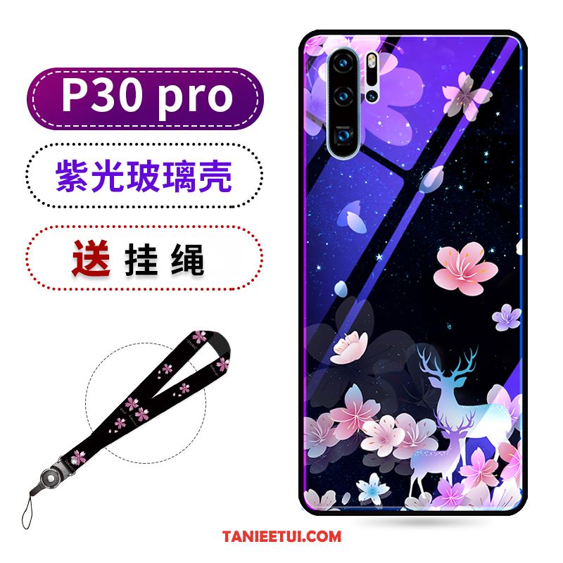 Etui Huawei P30 Pro Kreatywne Fioletowy Nowy, Futerał Huawei P30 Pro Moda Miękki Telefon Komórkowy